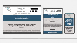 CLA Windows & Doors Website CLA Windows & Doors Website