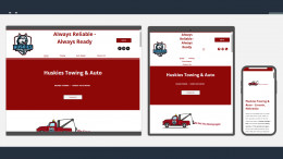 Huskies Towing & Auto Website Huskies Towing & Auto Website